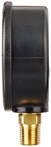 Wika 9677984 Комерцијален мерач на притисок, делови од влакнено легура, делумно од влакно од легура, 1-1/2 бирање, 0-30 psi опсег, +/- 2,5% точност,