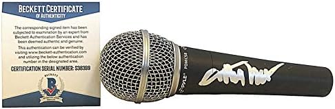 Тоби Кит Кантри музички суперerstвезда потпиша микрофон точен доказ за фотографирање микрофон автоматски автограм