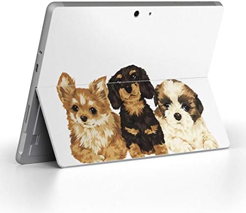 Декларална покривка на igsticker за Microsoft Surface Go/Go 2 Ултра тенки заштитнички налепници на телото 005734 Илустрација на животни за кучиња
