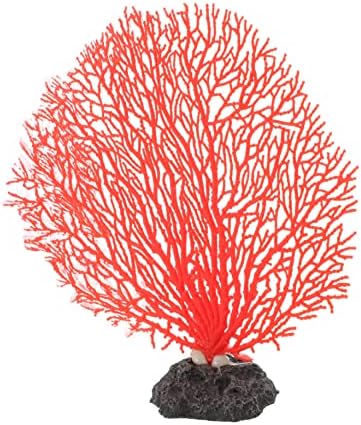 Ipetboom 3 парчиња декор - Аквариум украсен пејзаж црвен креативен резервоар риба подводна декоративна вештачка абење отпорна на