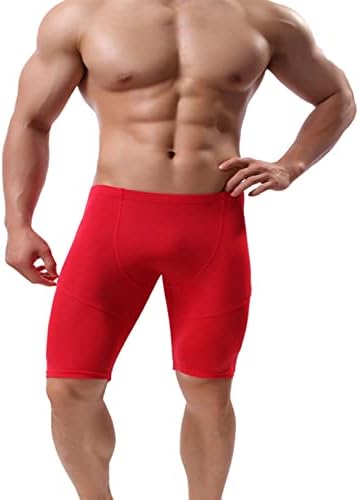 Каерм машки фитнес атлетски јога хеланки истегнати спортски шорцеви хулахопки за долна облека за боди -билдинг панталони