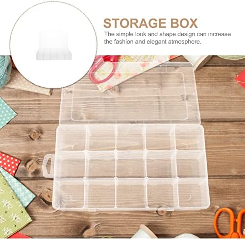 Sewororo Rock Tape Пластична кутија за складирање Правоаголен сад за складирање контејнери за складирање на мушка