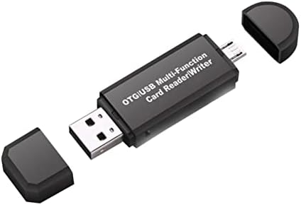 SOLUSTRE USB Читач На Картички ЧИТАЧ НА Картички USB 2.0 Читач НА ЧИТАЧ НА USB Читач На Црни Мобилни Телефони ЧИТАЧ НА USB Картички