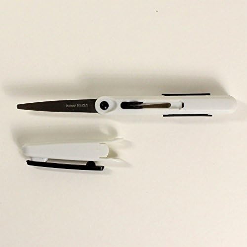 Raymay Sh601 W пенкало во стилот на пенкало, преносни ножици, бело
