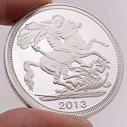Предизвик монета Руска дијамантска сребрена еж, комеморативна монета, животинска сребрена монета, вградена монета занаетчиска