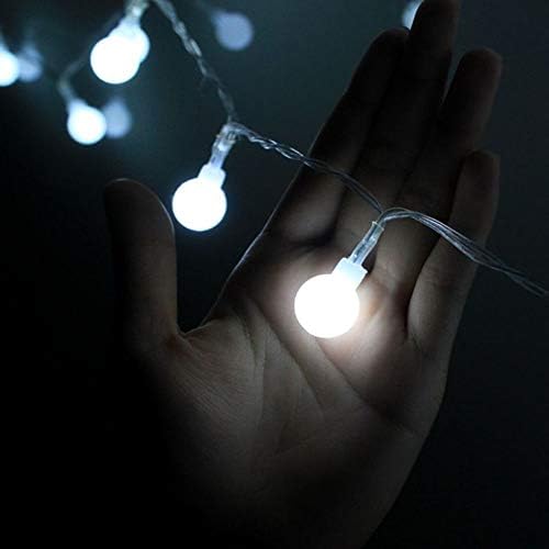 Jfeiblue-Garland LED сферична бајка жица светла, користени за семејна свадба и фестивал светла за декорација на отворено, празнични Божиќни