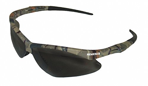 Безбедност на acksексон 22609 V30 Немизис безбедносни очила со камо рамки, стандард, сива боја