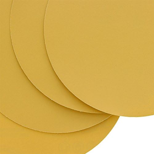 Dura -Gold Premium 6 Златни дискови за пескарење PSA - 320 Grit & Dura -Gold - Чисто злато супериорни крпи за тактики - Так партали