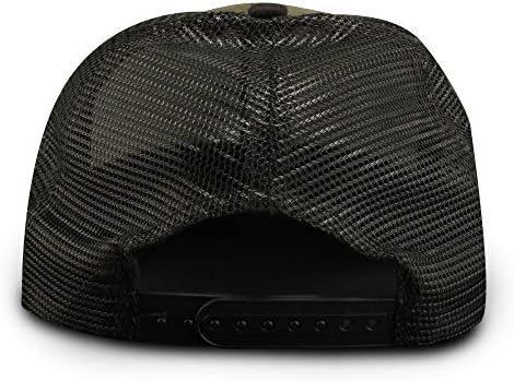 Бејзбол капа на Форд Бронко, кабинека за камиони со гума од гума, темна маслинка/црна боја