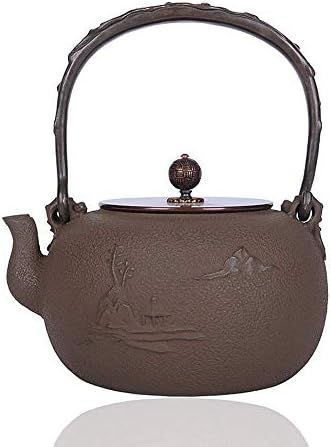Леано железо чај од леано железо чајник од железо котел со варена вода јапонски стил јужно железо тенџере старо железо варено чајник