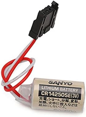 NOOKK CR14250SE 3v САЛАДИН Батерија Замена За Sanyo CR14250SE 1747-Ba Резервна Напојување Со Црн Приклучок