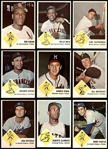 1963 година Флеер Бејзбол комплетен сет nm