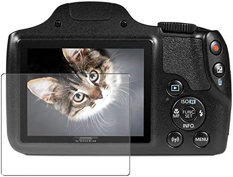 Puccy 3 пакет анти -сино светло заштитен филм на екранот, компатибилен со Canon PowerShot SX540 HS TPU стража （Не заштитени стакло