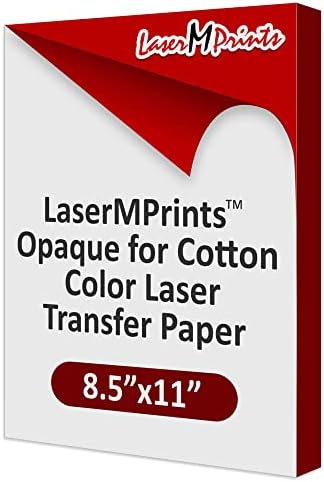 Lasermprints непроирен за хартија за трансфер на ласер во боја на памук, 11 x 17