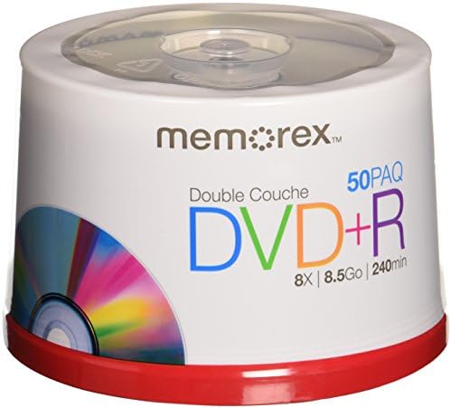 Меморекс 8.5 МК 8 Х Двослоен ДВД+Р - 50 Пакет Вретено