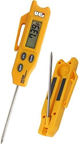 Клајн Алатки ЕТ05 Дигитален Џеб Термометар &засилувач; UEi Тест Инструменти PDT650 Виткање Џеб Дигитален Термометар, Жолта