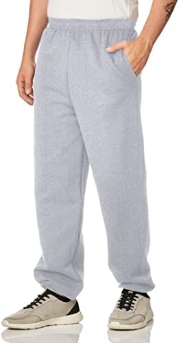 Gildan Adult Fleece Elastic дно џемпери со џебови, стил G18100