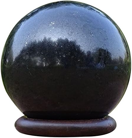 Усогласете го балансирањето на турмалинскиот камен, реики лековити камени сфера топка уметност декор