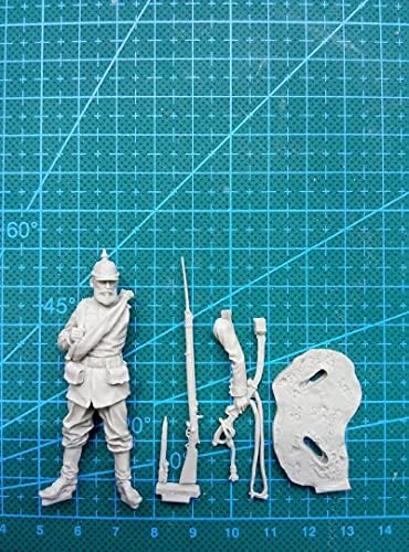 1/32 Антички европски воен командант смола фигура необјавена и необоена минијатурна комплет // 5pj-9