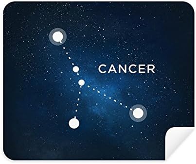 Соѕвездието рак Хороскопски Знак Чистење Крпа За Чистење На Екранот 2 парчиња Велур Ткаенина