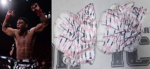 Пол Дејли потпиша Белатор 170 борба Носена користена рачна обвивка BAS COA UFC Autograph - Непотпишан настан во UFC користени производи