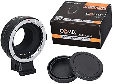 CommLite CM-EF-EOS M Auto-Focus леќи Адаптер за леќи EF/EF-S на Canon EOS M без огледало на конверторот на леќи за конвертор на фотоапарати за