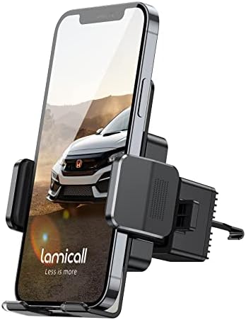 Lamicall Car Vent Teleon Thone Mounter Universal Air Vent Confer Chadle Stand - CV01+CV06