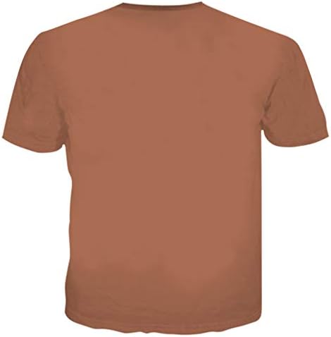 Машка маица за печатење на мускули унисекс одморен кошула груба забава со фенси фустан 3Д офанзивни гради печатени мели-врвот m-2xl