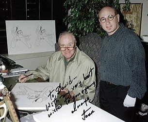 Џек Лемон Двојно Потпишана Литографија Од Ал Хиршфелд