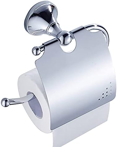 Држач за тоалети, држач за тоалетна хартија Хром заврши водоотпорен со покритие за модерни европски додатоци за готови бања хардвер за бања хардвер