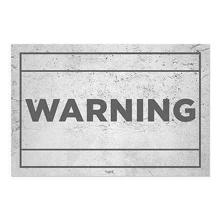 CGSignLab | Предупредување -Базично сиво Влечење на прозорецот | 30 x20