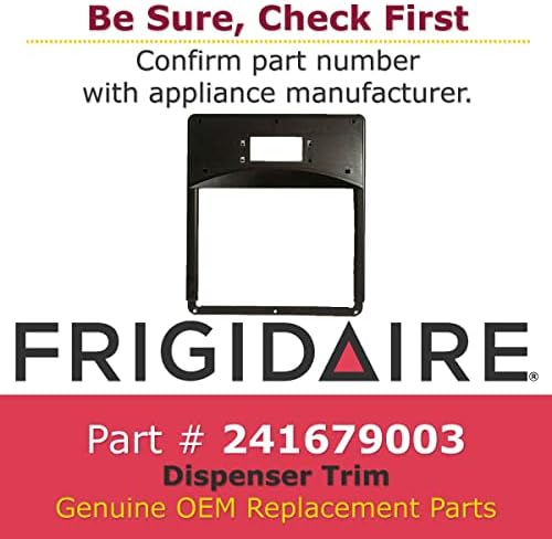 Frigidaire 241679003 Диспензерот Трим фрижидер