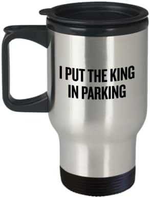 Смешна валт патна чаша за паркирање за паркирање на палети за паркирање на паркинг, го ставам кралот на паркинг