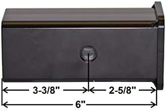 Адаптерот за приемник за приемник - 2,5 инчи до 2 инчи - направен во САД.