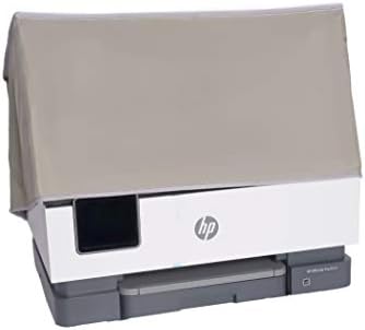 Совршено покритие за прашина, сребрена сива најлонска покривка компатибилна со HP OfficeJet Pro 9010, HP OfficeJet Pro 9015 и HP OfficeJet