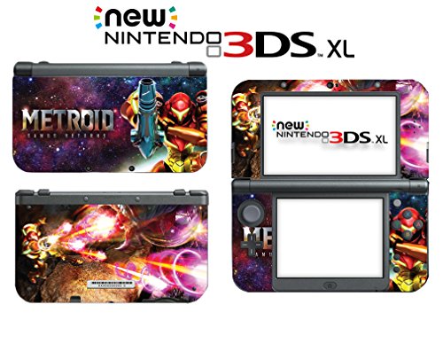 Metroid Samus го враќа Aran Fusion Colum Zero Video Game Vinyl Decal Sking налепница за новата системска конзола на Nintendo 3DS