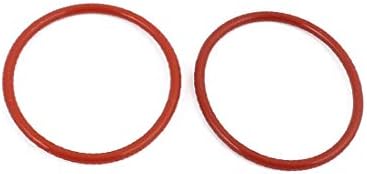 X-Ree 20pcs црвена 23мм x 1,5мм отпорност на топлина што не е отпорна на маслото NBR нитрилна гума o прстен запечатување на прстенот (20 парчиња