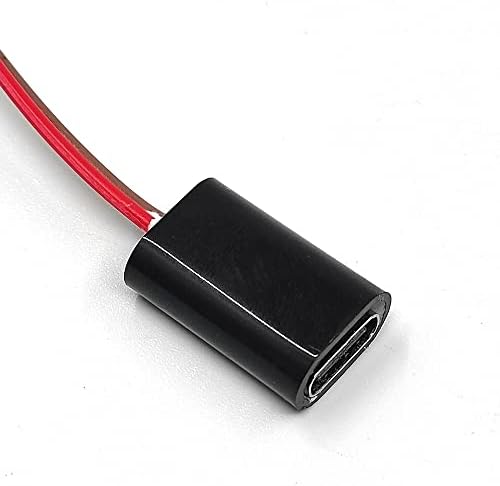 3PCS USB-C PD QC Trigger 9V 12V 15V 20V DC прилагодлив модул за напон на напон 5А тип-тип-женски влез, црно