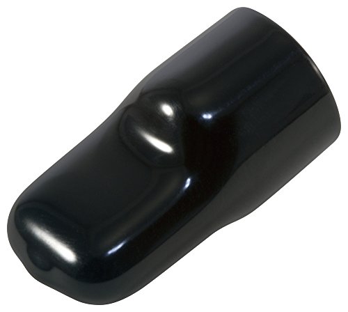 Caplugs 99394217 Пластично капаче со табулаторот за влечење. VFC-427-8, винил, капа ID 0,427 должина 0,500, црна