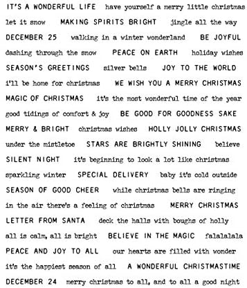 Анонимни празници на Тим Холц, 2020 година Мал текст за печат на Божиќ, поставен CMS424