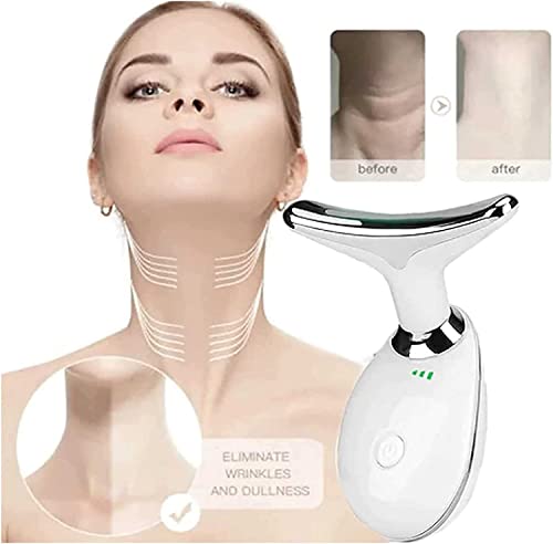 DRDGL вратот на вратот зацврстувајќи ја алатката за отстранување на брчки, масажерот за вибрации со двојно чин на брадата со 3 режими