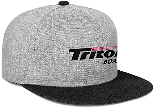 Унисекс Камион Хет Тритон-Бот-лого- тато капи Единствени прилагодливи капачиња со рамна топка