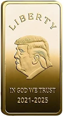 2024 година Претседателски претседател на САД Избор за злато дуобја во боја на комеморативни монети со монети монети колекционерски колекционерски колекционери