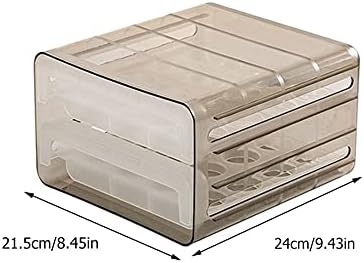 UXZDX CUJUX 1pc 32 - Решетки Двослојна Кутија За Складирање Јајца Преграда Фиока За Јајца Кутија За Складирање Свежи Кутии, Кутија