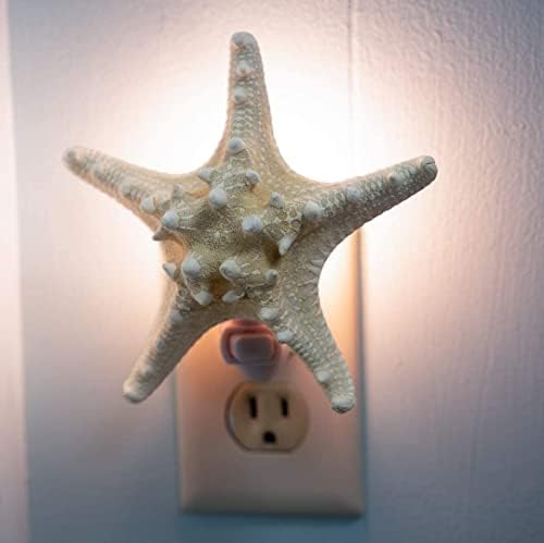 Вистинска Морска Ѕвезда Ноќно Светло - Копче Морска Ѕвезда Наутичко Ноќно Светло - Ноќно Светло На Плажа приклучок За Ноќно Светло Во