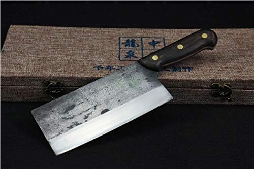 GLW Kanata Автентични LongQuan Манган Челик Рака Фалсификување Готвач Нож Кујна Нож