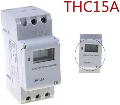 UNCASO THC15A zb18B тајмер прекинувач електронски неделен 7ден Програмабилен Дигитален Временски Прекинувач Реле Тајмер Контрола AC 220V 16a Din