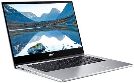Acer 2022 Кабриолет 2-во-1 Chromebook - 14nch FHD IPS ЕКРАН На Допир, Ryzen 3 До 3,35 GHz, 4GB Ram Меморија, 64GB SSD, Позадинско