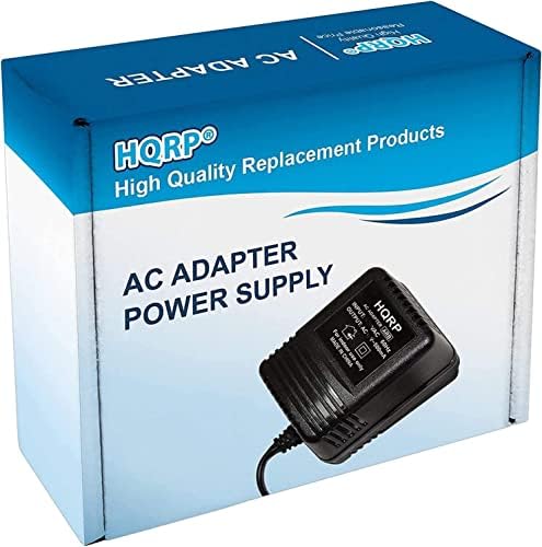 HQRP полнач / AC до AC адаптер компатибилен со Black & Decker 9078A / 9078-A Type 1; 9078TB / 9078-TB тип 1; Шрафцигер за полнење на EZK1 / EZK-1