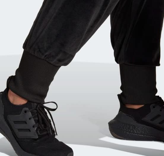 Adidas Holidayz Cozy Velor Joggers Women's, Black, Size 4x